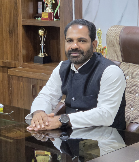 Rev. Fr. Cijin CMI, Principal of Chavara English Medium School